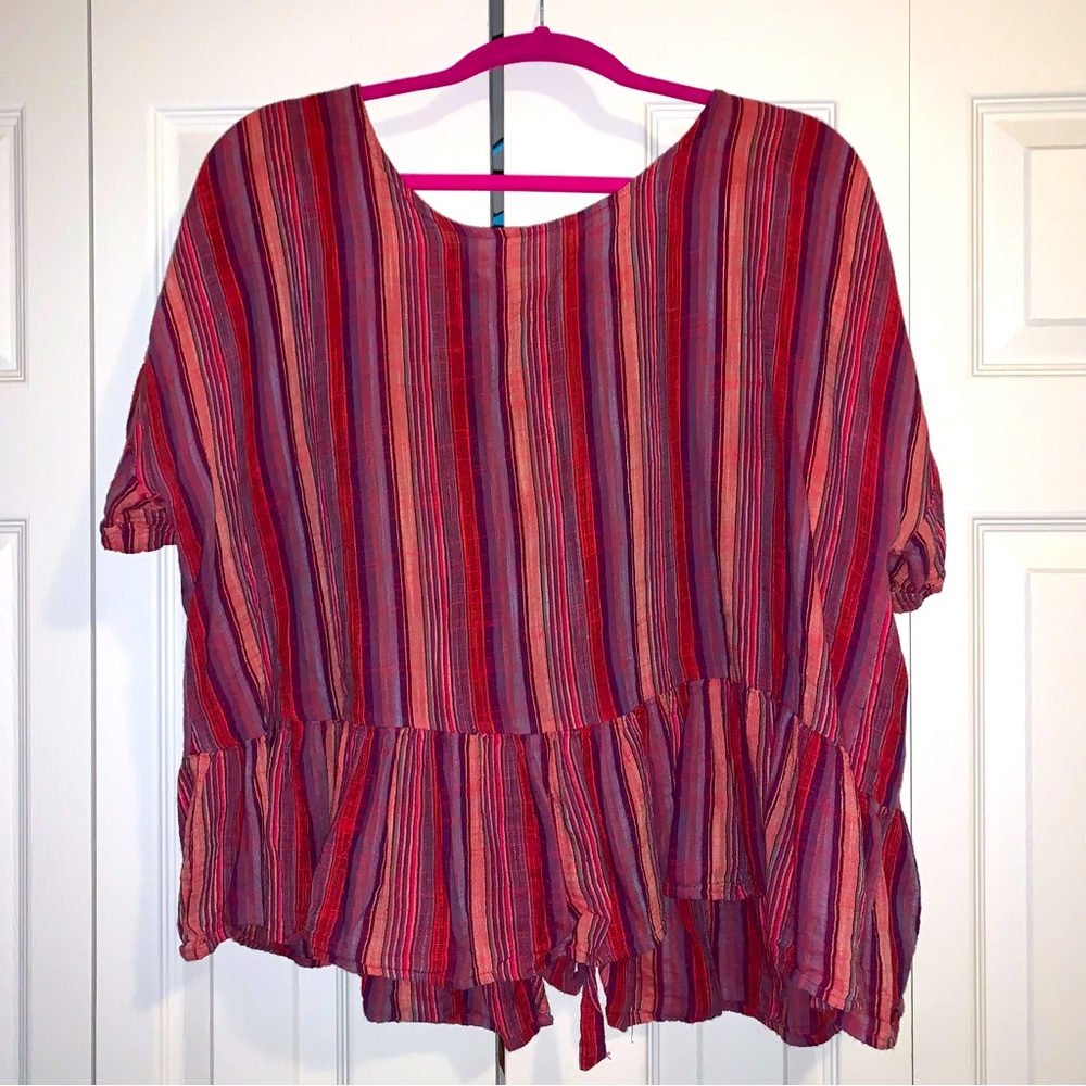 Tie back top